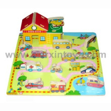 Wooden 3D Puzzle with Vehicle (81274)